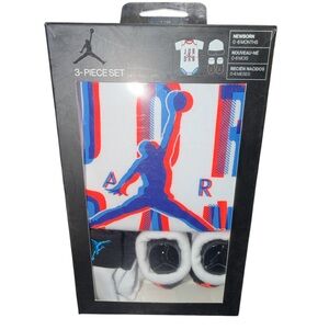 Jordan Kids Matching Set - Blue, Red, White
